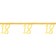 Goldenes Zahl 18 Banner