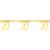 Goldenes Zahl 20 Banner, Wimpelgirlande