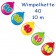 Wimpelgirlande Balloonshape 40