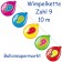 Wimpelkette Balloonshape zum 9. Geburtstag