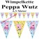 Wimpelkette Peppa Wutz, 2,3 Meter