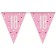 Pink & Silver Glitz 18 Wimpelgirlande zum 18. Geburtstag