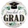 You did it! Grad. Luftballon aus Folie, 46 cm