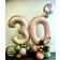 Luftballon-Deko zum Geburtstag in Nute mit Zahlen