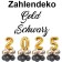 Zahlendekoration Silvester 2025 gold 36cm grosse Zahlenluftballons