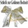 Zierschleife zur Goldhochzeit