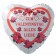 Zum Valentinstag Alles Liebe, Luftballon aus Folie mit Helium Ballongas, Liebesgrüße, Ballongrüße