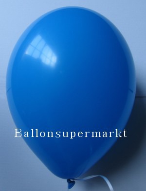 Luftballons Rundballons Oval Blau