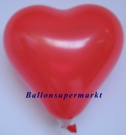 Roter-Herzluftballon-Mini
