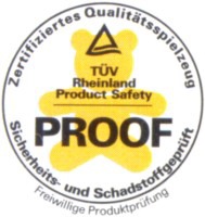 Luftballons mit Zertifikat. TÜV- geprüfte Qualität