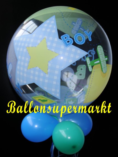 Geburt-Baby-Boy-Bubble-Luftballon-1