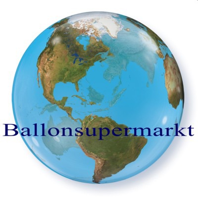 Planet-Erde-Welt-als-Luftballon-Weltkugel-Ballon