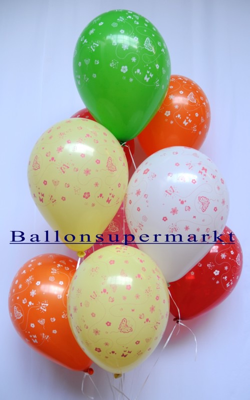 Schmetterlinge-Luftballons-Ballonsupermarkt