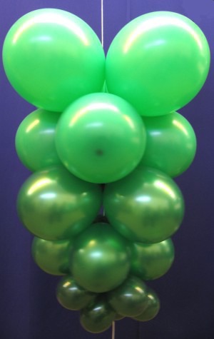 Luftballons: Ballontraube, Luftballontraube, Party und Festdekoration