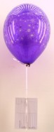 Wünsche mit Luftballons und Karten in den Silvesterhimmel senden