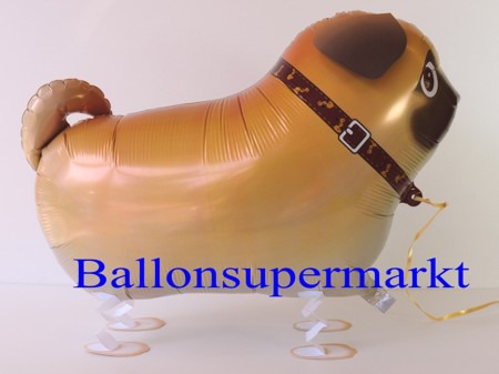 Mops-Airwalker-Luftballon
