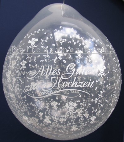Geschenkballon Hochzeit, Verpackungsballon, Stuffer-Ballon für Hochzeitsgeschenke