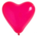 Herzballons Rot
