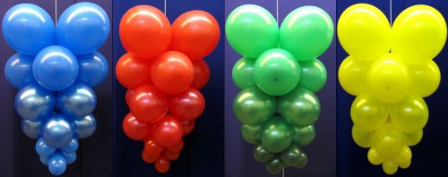 Luftballons: Ballondeko, Partydekoration