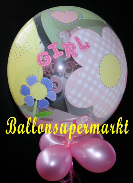 Geburt-Baby-Girl-Bubble-Luftballon-2