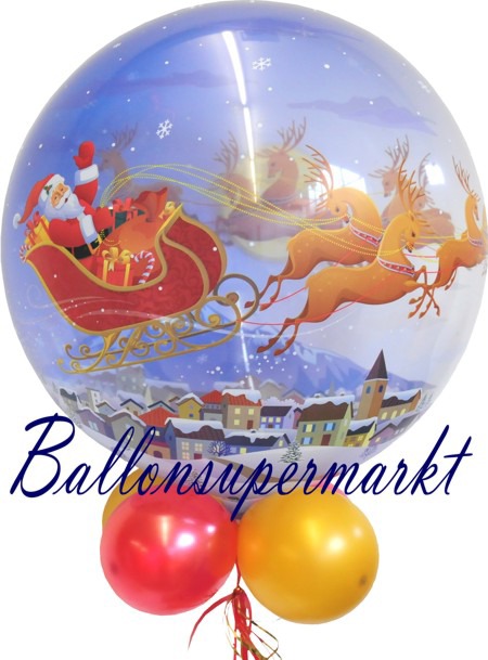 Bubble-Weihnachts-Luftballon-mit-Helium