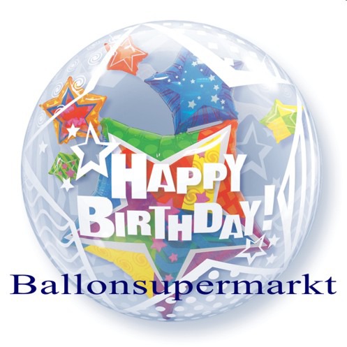 Happy-Birthday-Geburtstag-Bubble-Luftballon-Stars-Geburtstagsballon