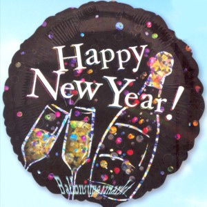 Silvester Luftballon, Silvester Dekoration