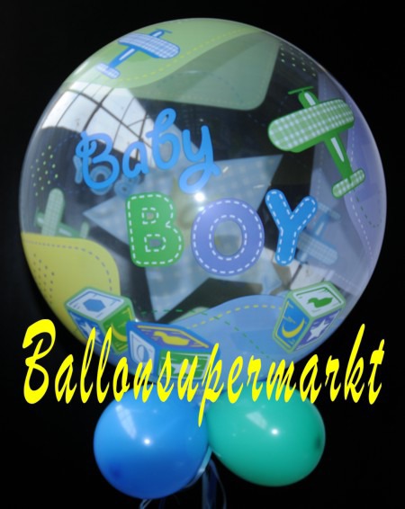 Geburt-Baby-Boy-Bubble-Luftballon-2