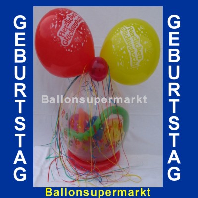 Geburtstagsballon Geburtstagsgeschenk