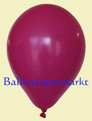 Luftballons Rundballons Oval Fuchsia