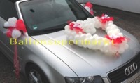 Hochzeit-Auto-Dekoration