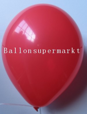 Luftballons Rundballons Oval Rot