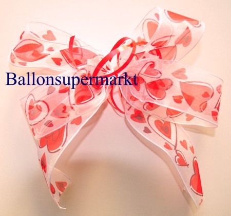 Deko-Zierband-Schmuckband-Sweet-Heart-Zierschleife