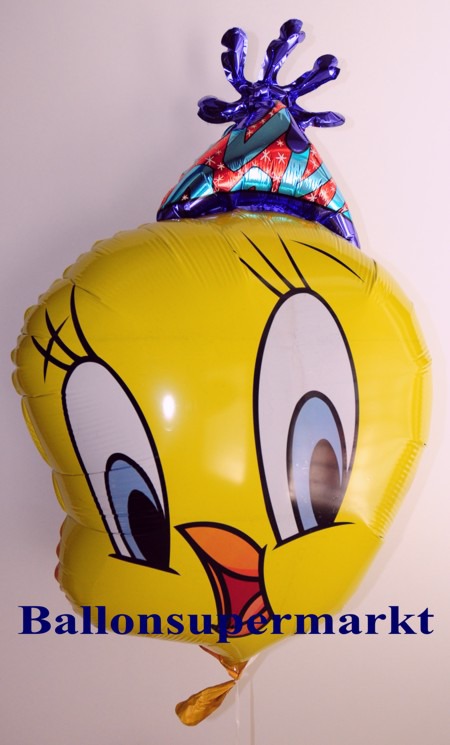 Tweety-Party-Luftballon-aus-Folie