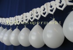 Hochzeitspaar Dekoration Luftballons