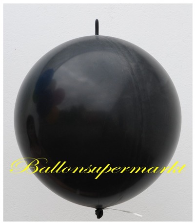 riesen-kettenballon-schwarz