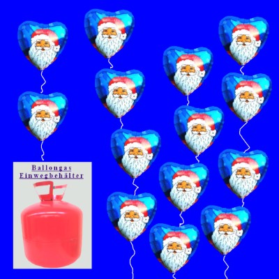 Nikolaus-Ballons, Luftballons Weihnachten