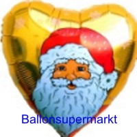 Weihnachtsglückwünsche mit Luftballons Nikolaus, Weihnachtsballons