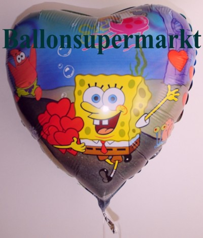 Folienballon Set 5 X SpongeBob Luftballon Heliumballon Kindergeburtstag