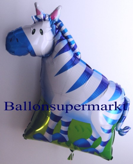 Lustiges-Bergzebra-Luftballon-aus-Folie