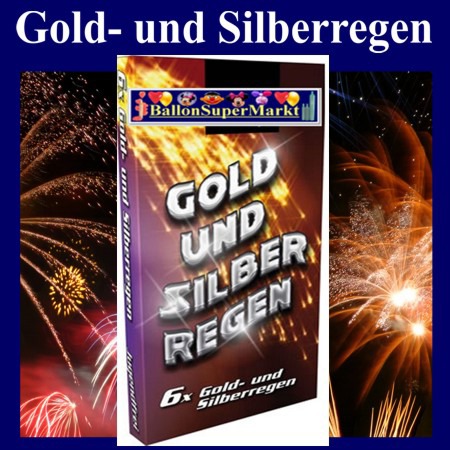 Feuerwerk-Gold-und-Silberregen