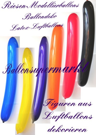 Riesige-Modellierballons-zur-Dekoration-Ballondekoration