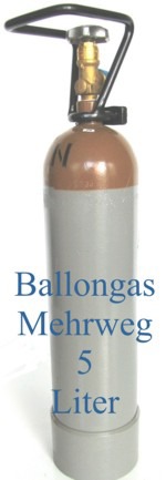 Ballongas-Heliumflasche-Luftballongas