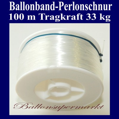 Ballonband-Perlonschnur-100-Meter-reissfeste-Ballonleine