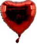 Luftballon der Liebe, Herz in Rot