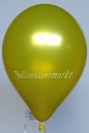 Luftballons Gold Metallic