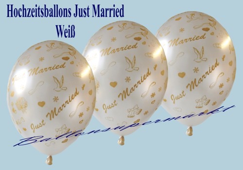 Just-Married-Hochzeitsballons-Latex-Luftballon-weiss