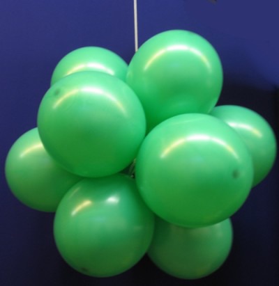 Luftballons: Ballonkugel, Luftballonkugel, Party und Festdekoration