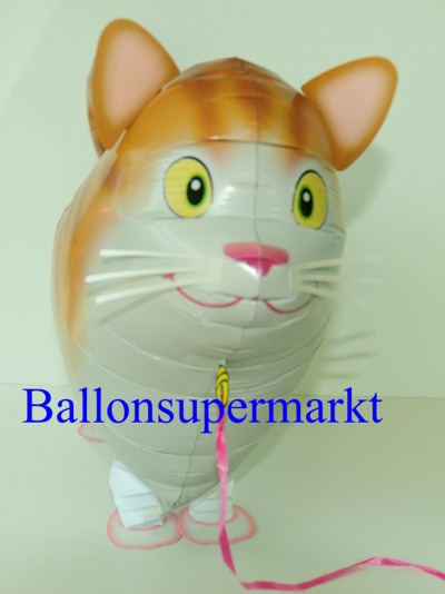 Lustige-Katze-Luftballon-mit-Helium