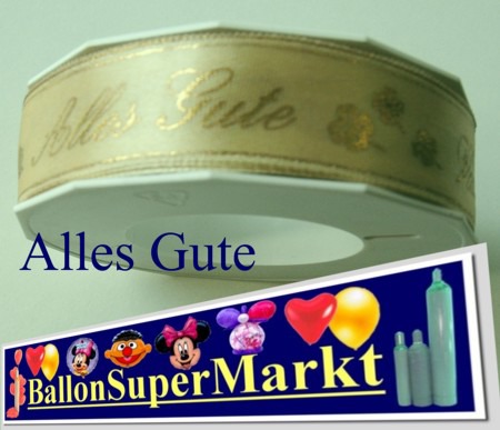 Deko-Zierband-Schmuckband-Alles-Gute-Rolle